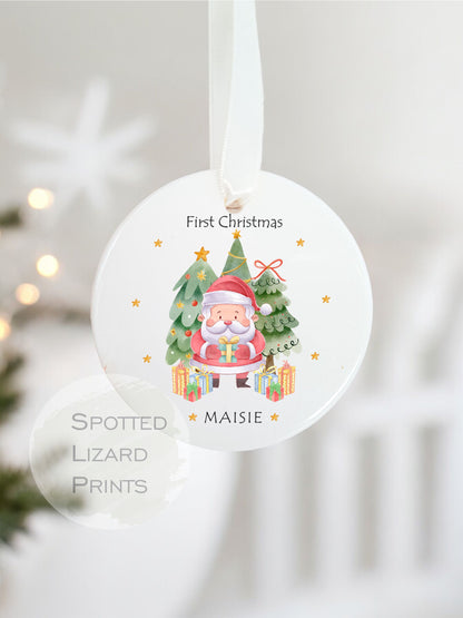 Personalised Xmas Baubles - Personalised Christmas Baubles - Personalised Baubles - Personalised 1st Christmas Baubles - Personalised Christmas Bauble - Christmas Bauble personalised- Baby scan Bauble