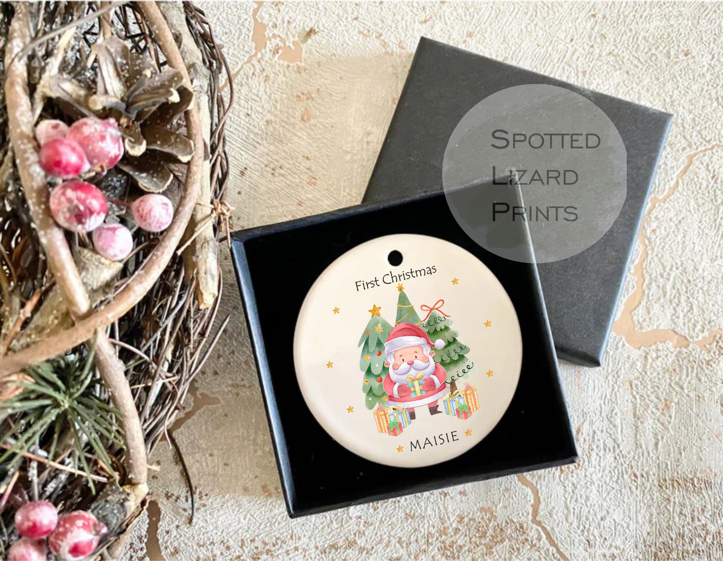 Personalised Xmas Baubles - Personalised Christmas Baubles - Personalised Baubles - Personalised 1st Christmas Baubles - Personalised Christmas Bauble - Christmas Bauble personalised- Baby scan Bauble