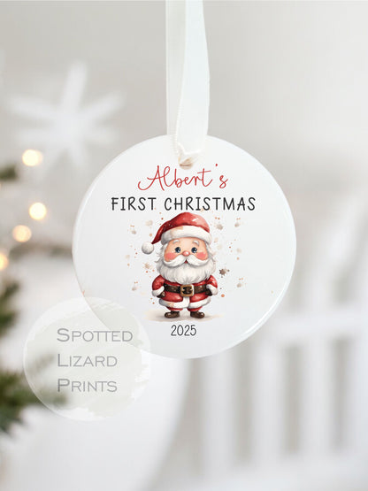 Personalised Xmas Baubles - Personalised Christmas Baubles - Personalised Baubles - Personalised 1st Christmas Baubles - Personalised Christmas Bauble - Christmas Bauble personalised- Baby scan Bauble