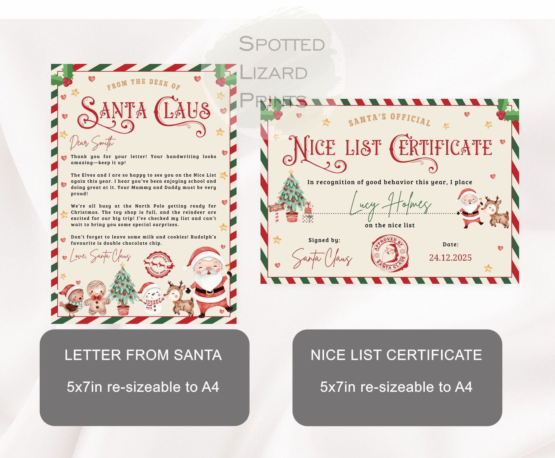 Digital Santa letter