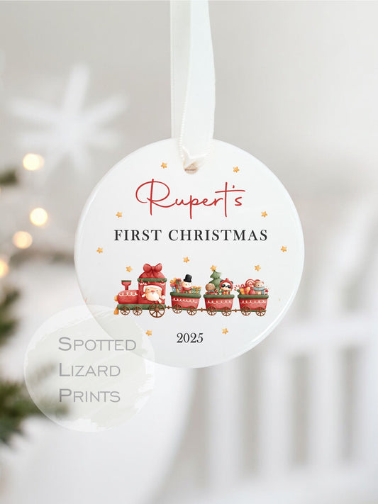 Personalised xmas Baubles - Personalised Christmas Baubles - Personalised Baubles - Personalised 1st Christmas Baubles - Personalised Christmas Bauble - Christmas Bauble personalised