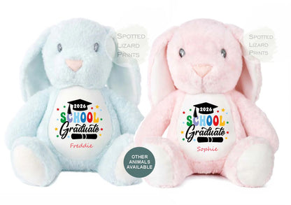 Personalised School graduate teddy