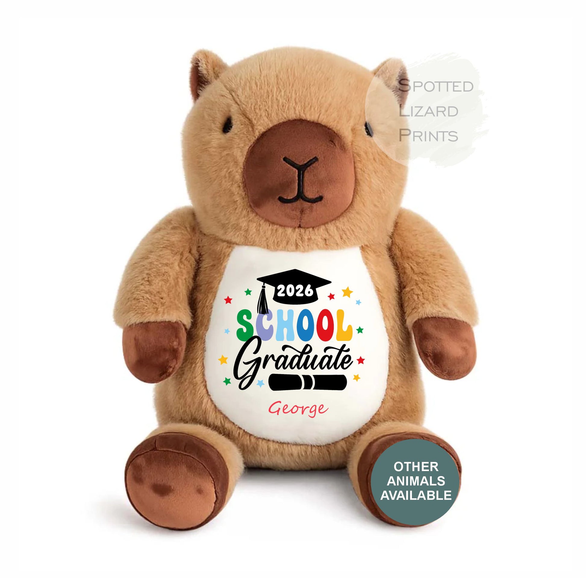 Personalised School graduate teddy