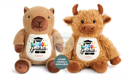 Personalised School graduate teddy