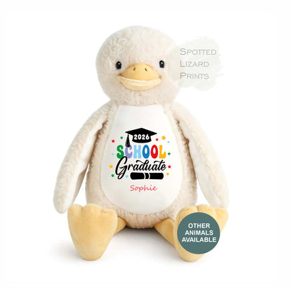 Personalised School graduate teddy