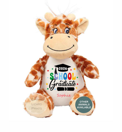 Personalised School graduate teddy