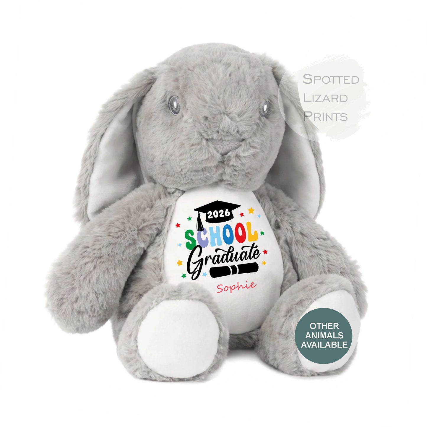 Personalised School graduate teddy