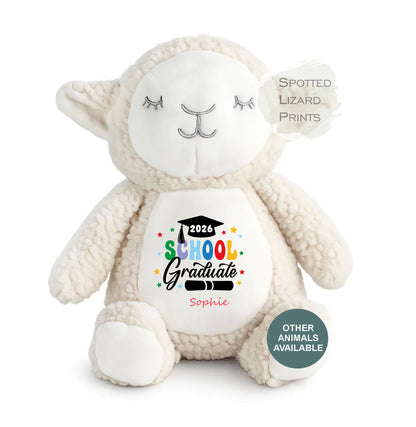 Personalised School graduate teddy