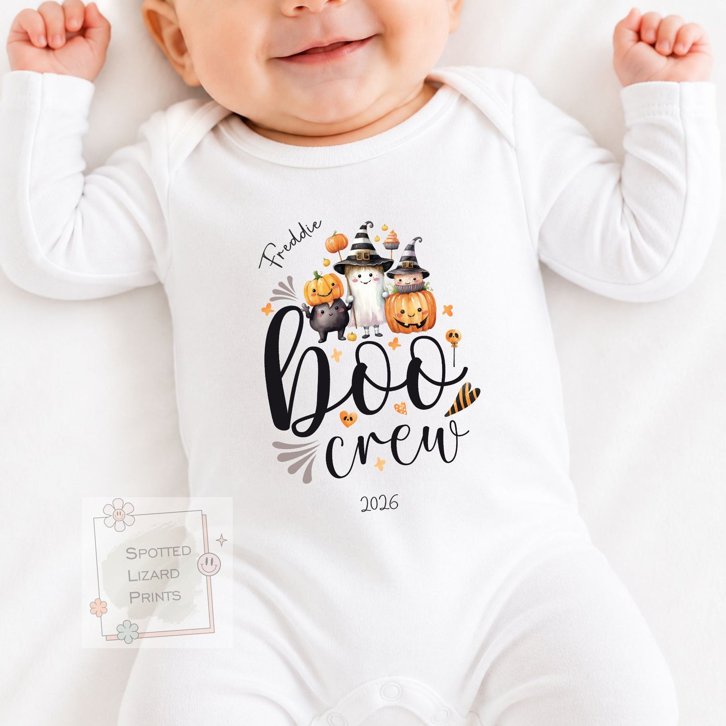 Personalised First Halloween Baby outfit | Baby Halloween Costume Gift | Personalised First Halloween Sleepsuit, Vest or T-shirt