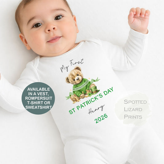 st patrick day personalised clothing