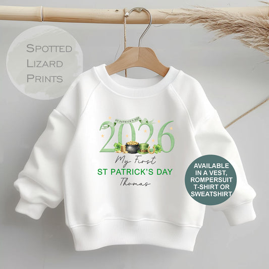 st patrick day personalised clothing