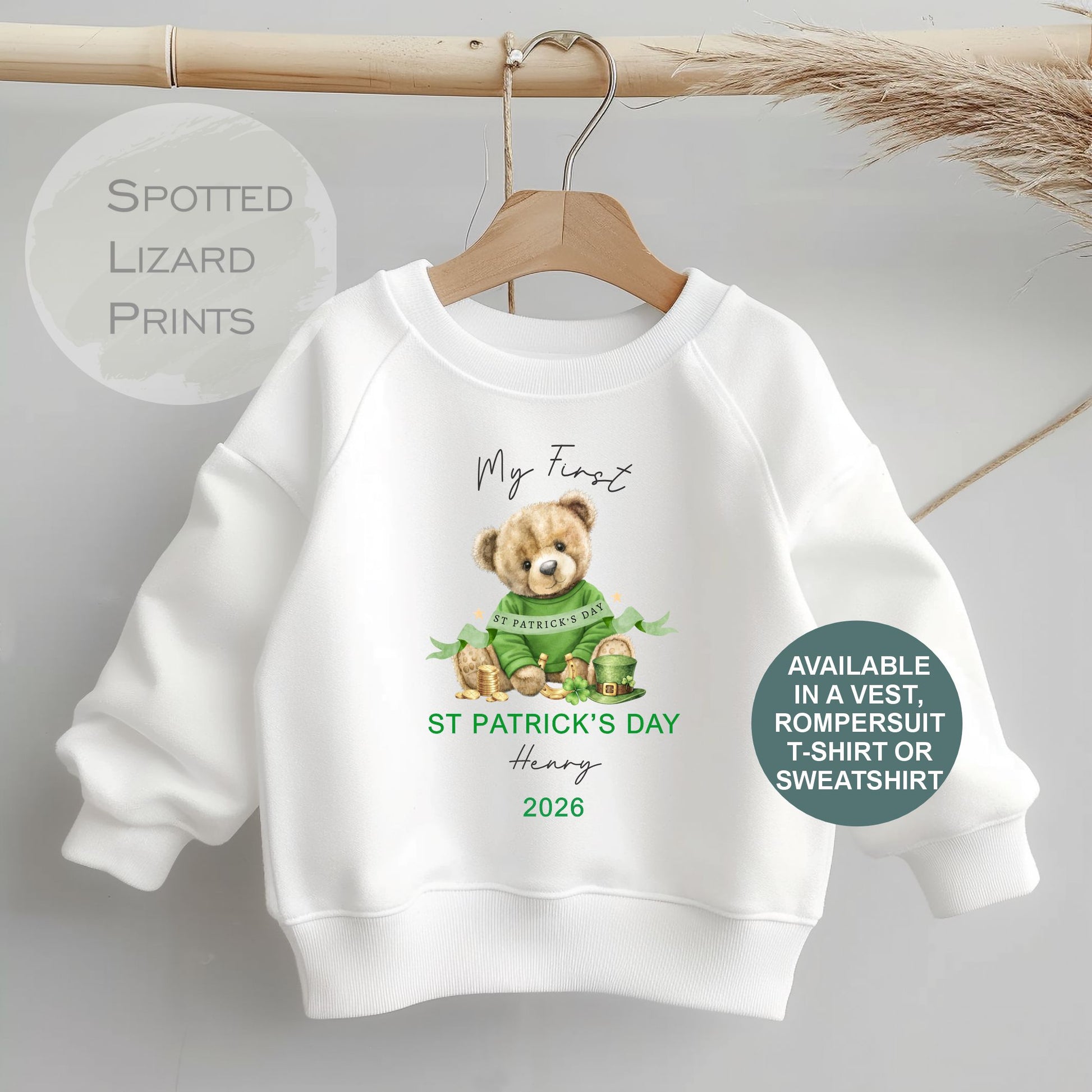 st patrick day personalised clothing