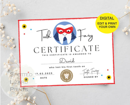 Tooth Fairy cert