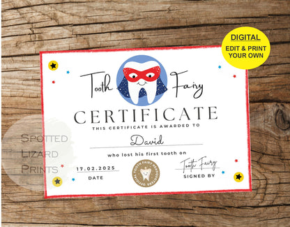 Tooth fairy certified