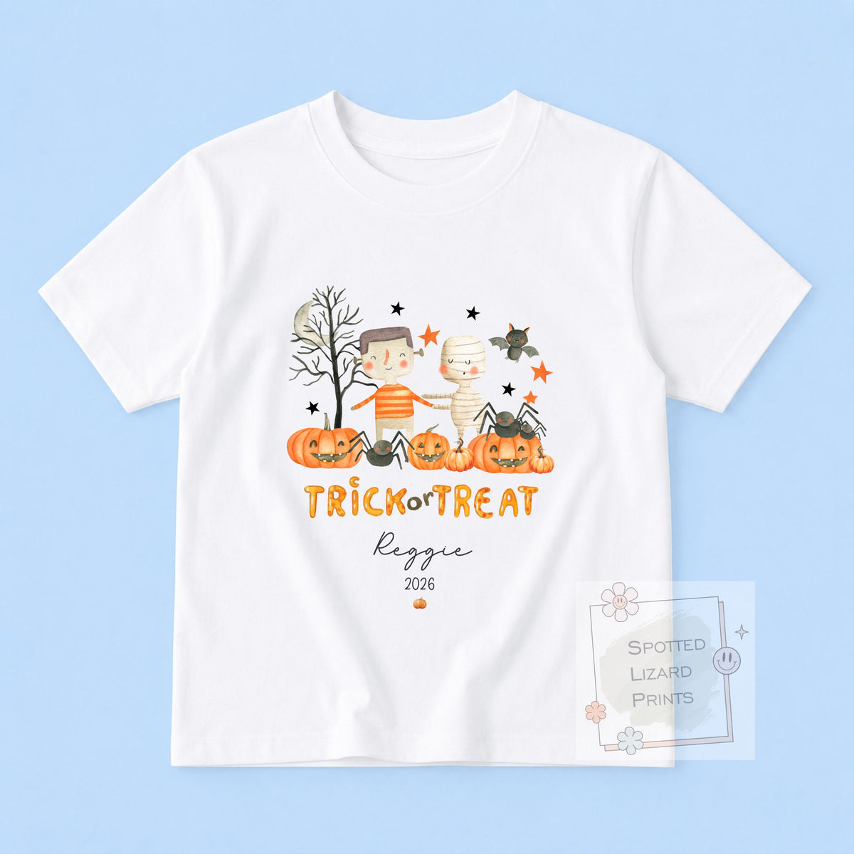 Personalised First Halloween Baby Outfit | My 1st Halloween Sleepsuit, Vest or T-shirt - Halloween Trick or Treat