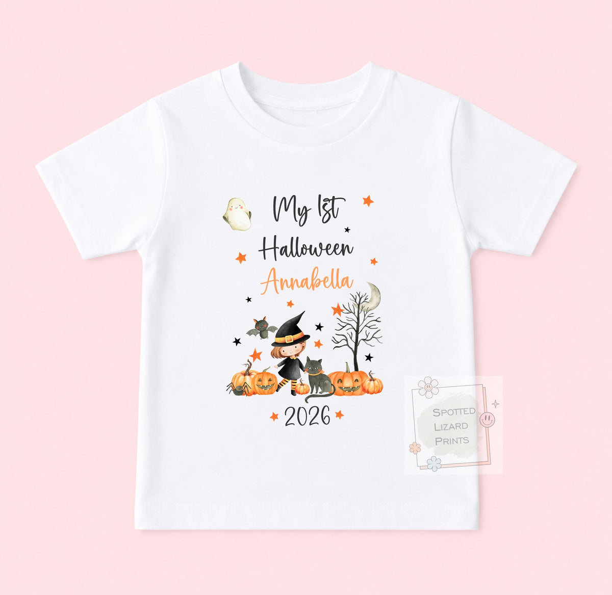 Personalised First Halloween Baby outfit | Baby Halloween Costume Gift | First Halloween Sleepsuit or Vest