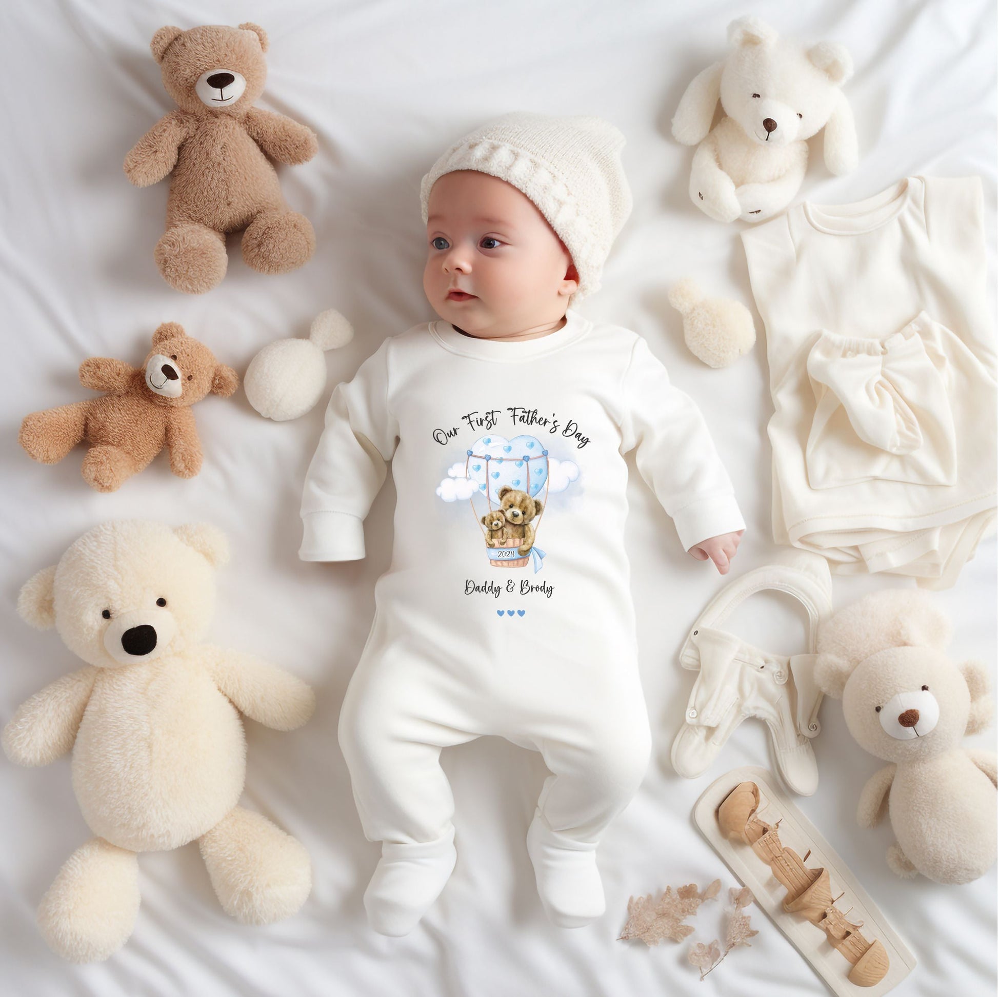 my 1st fathers day baby clothing