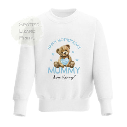 Personalised Mother's Day Kids Sweatshirt - Mother's Day Sweatshirt - I Love my Mummy Sweatshirt - Kids Matching Jumpers Sibling - Mum Gift