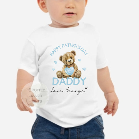 Happy Father's Day Baby Outfit (First Father's Day 1st Father's Day Daddy Dad Father's Day l New Dad Gift )