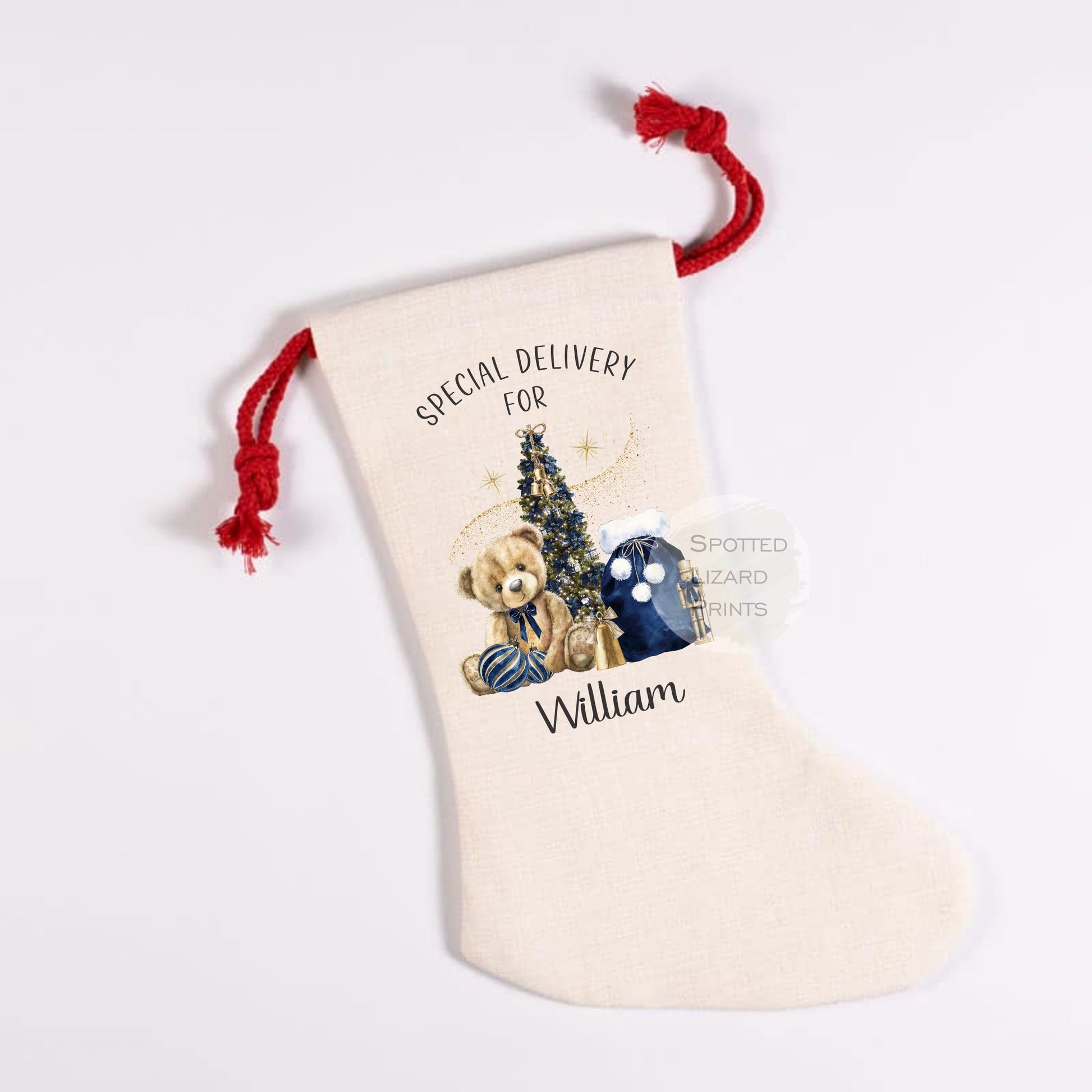 personalised Christmas stocking