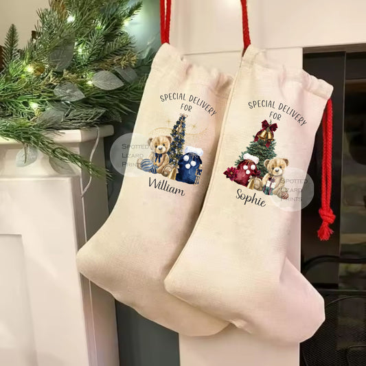 personalised Christmas stocking
