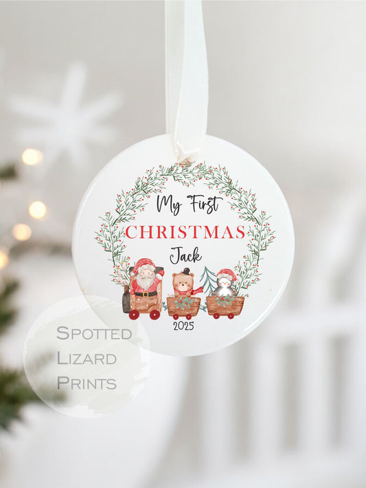 Personalised xmas Baubles - Personalised Christmas Baubles - Personalised Baubles - Personalised 1st Christmas Baubles - Personalised Christmas Bauble - Christmas Bauble personalised
