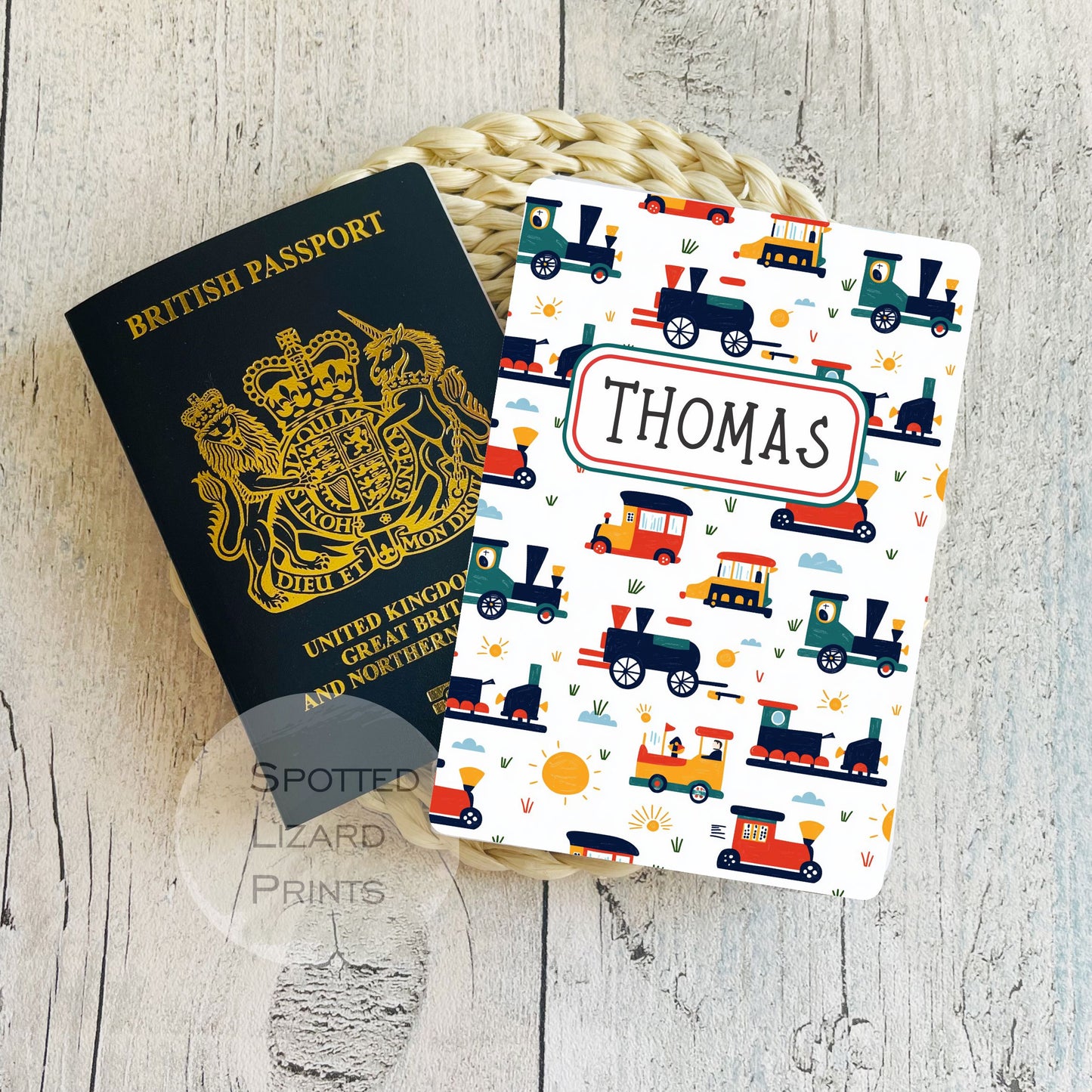 My first holiday passport holder. Child's first holiday passport gift