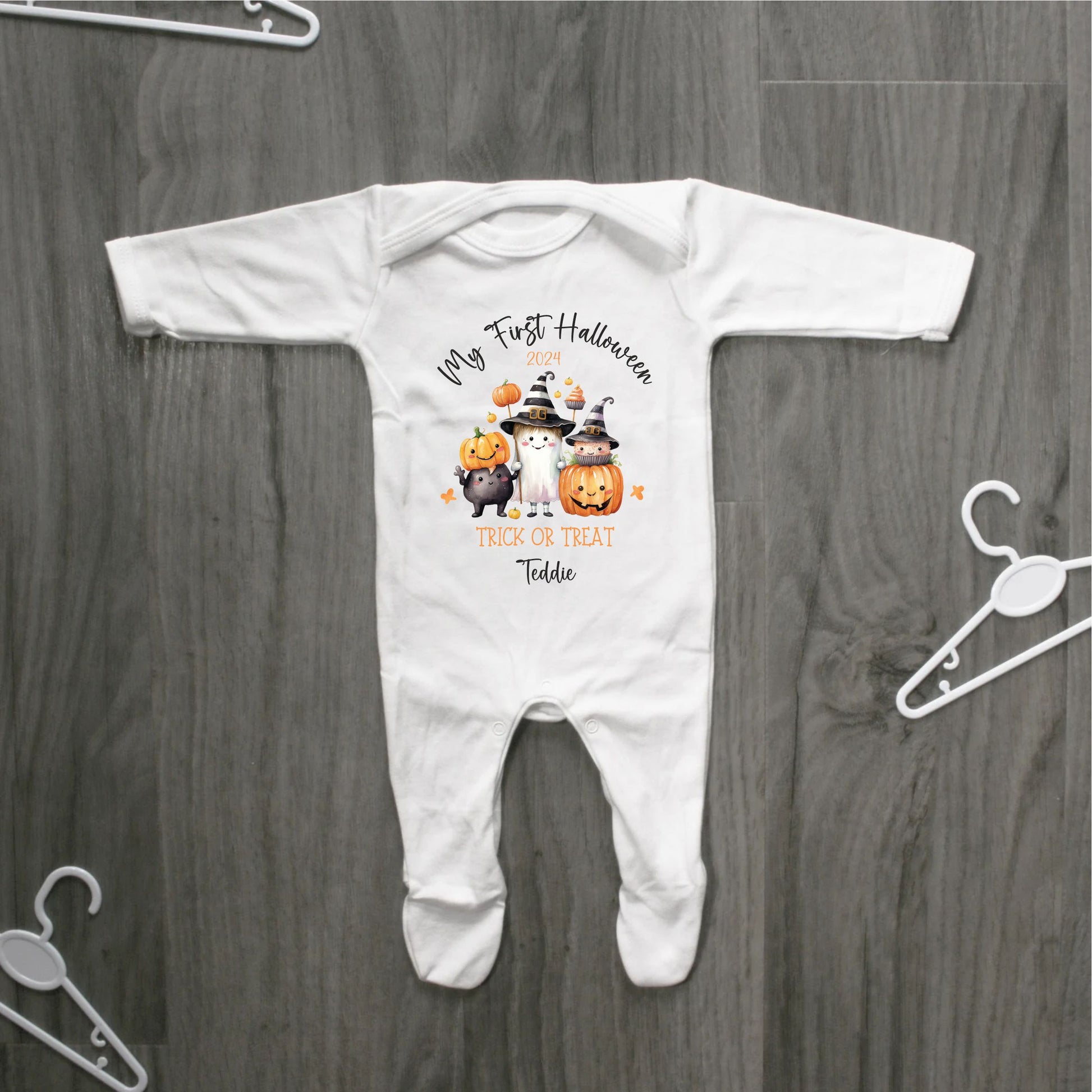 My first Halloween Baby romper