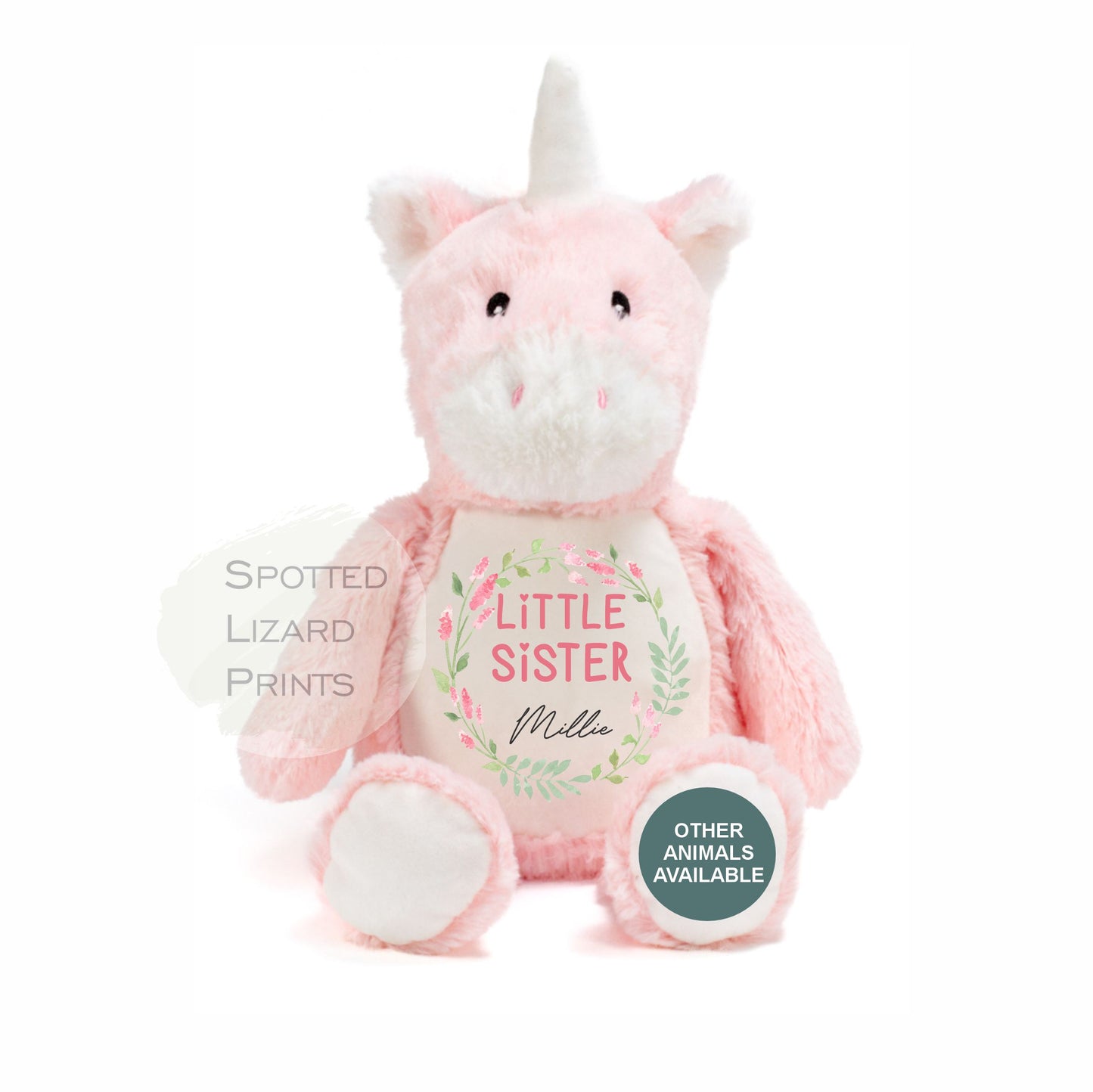 Personalised Big Sister Little Sister teddy