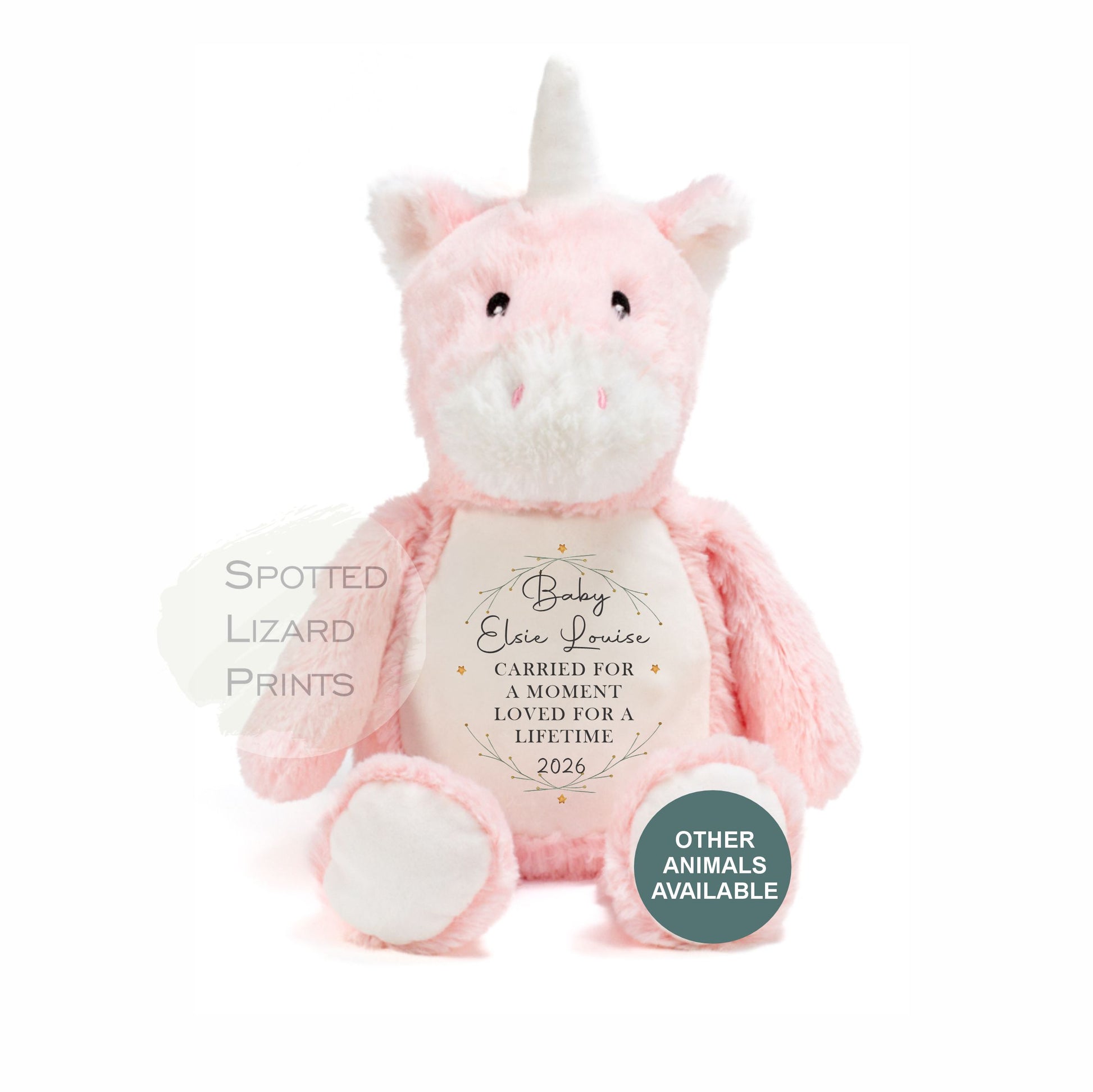 personalised Miscarriage Teddy