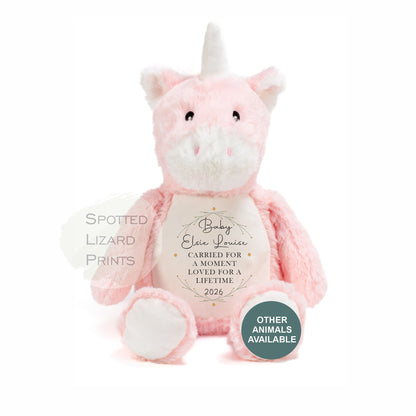 personalised Miscarriage Teddy