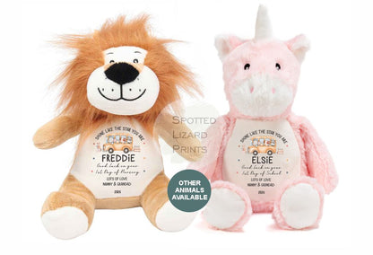 personalised first day of school teddy