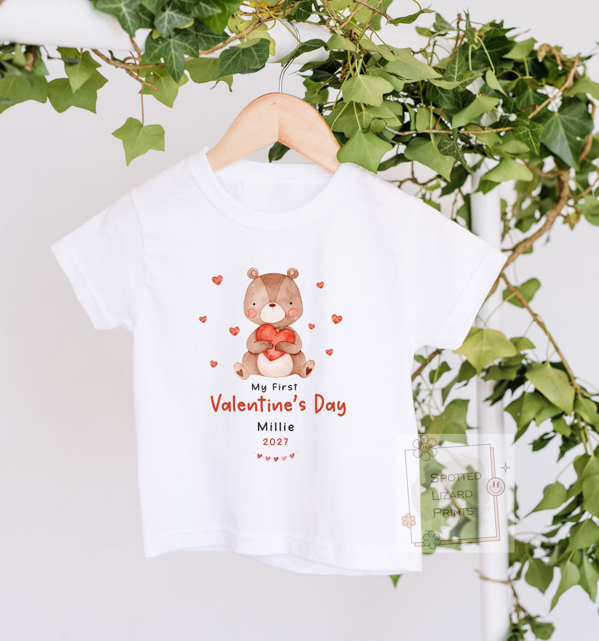 My First Valentine’s Day Baby Grow, Sleepsuit & Baby Vest | Valentine Baby Outfit | Custom Baby Valentine Outfit | Newborn Valentine Gift