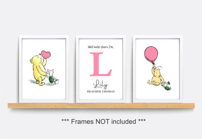 winnie the pooh baby wall art