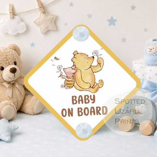 Baby on Board Sign