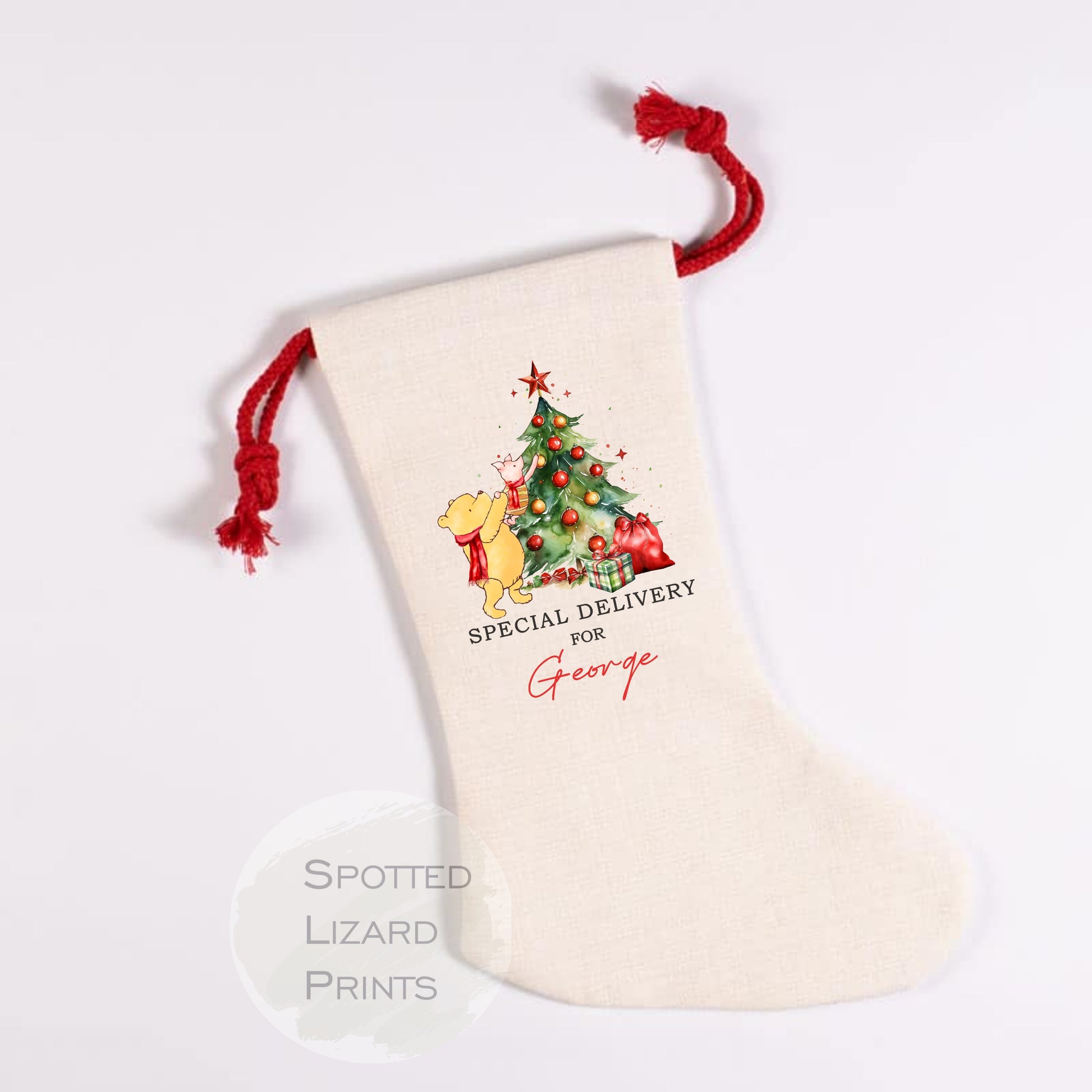 Winnie the Pooh Christmas Stocking