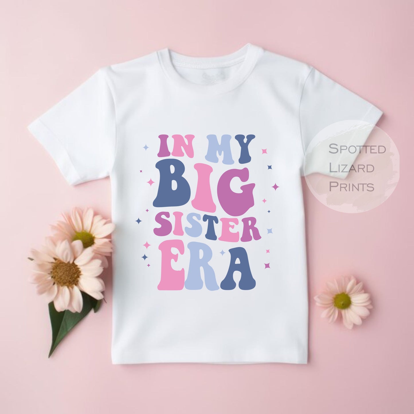 In My Big Sister Era, In My Little Sister Era T-shirt - Big Sister T-shirt - Little Sister T-shirt - Matching Sibling T-shirts