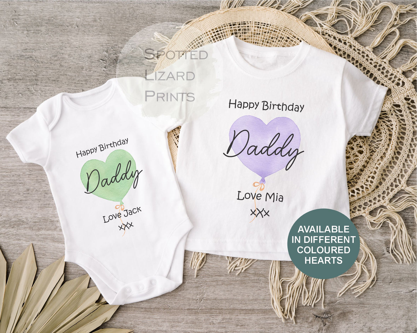 Happy Birthday DADDY Baby Outfit (First Birthday 1st Birthday Daddy Dad Birthday l New Dad Gift)