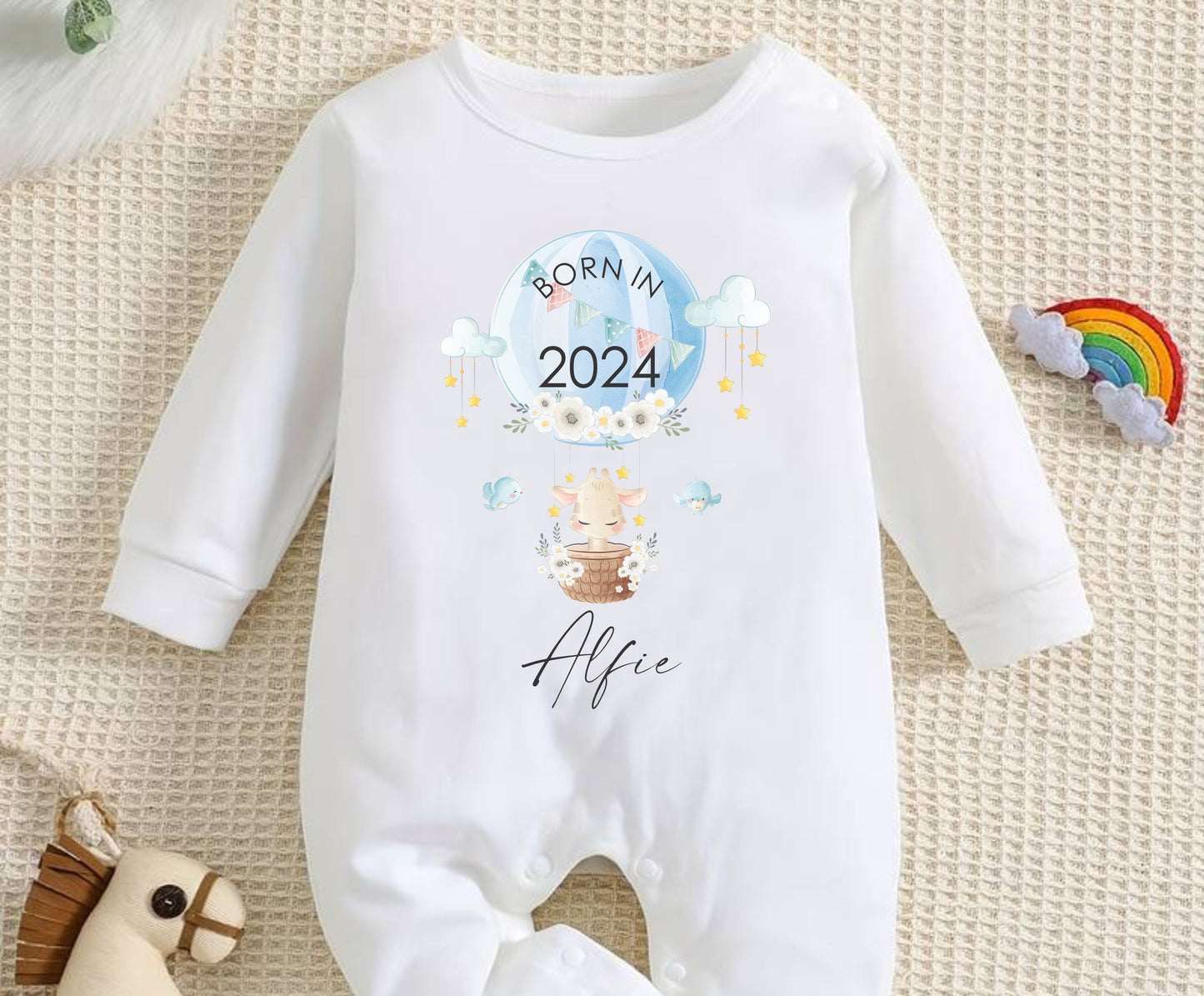 born in 2024 baby romper