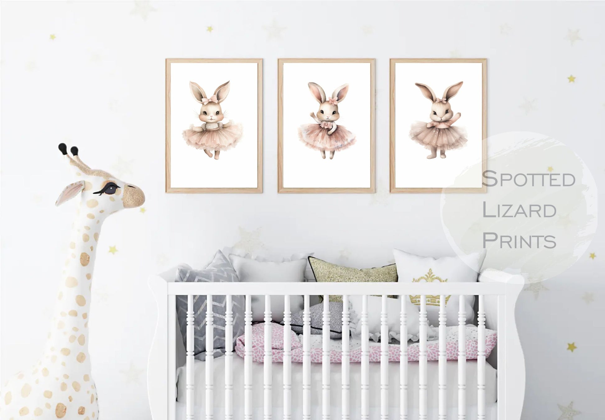 Baby bunnies for new born baby nursery