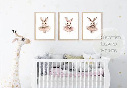 Baby bunnies for new born baby nursery