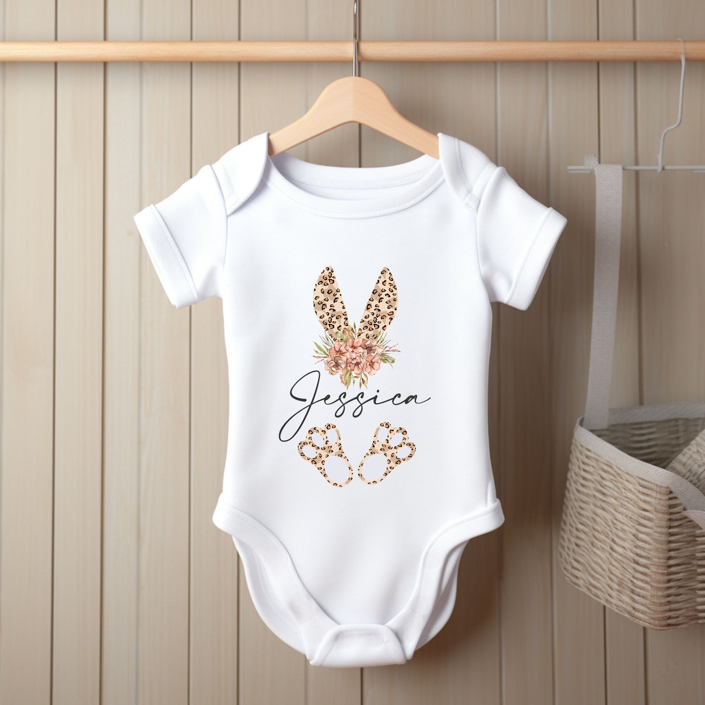 easter baby vest