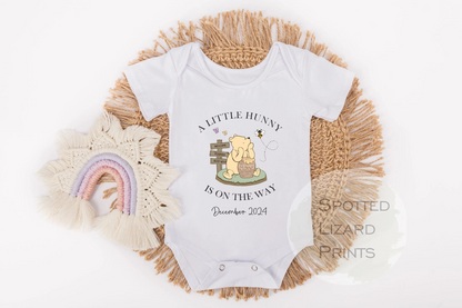 Winnie the Pooh a Little Hunny baby vest