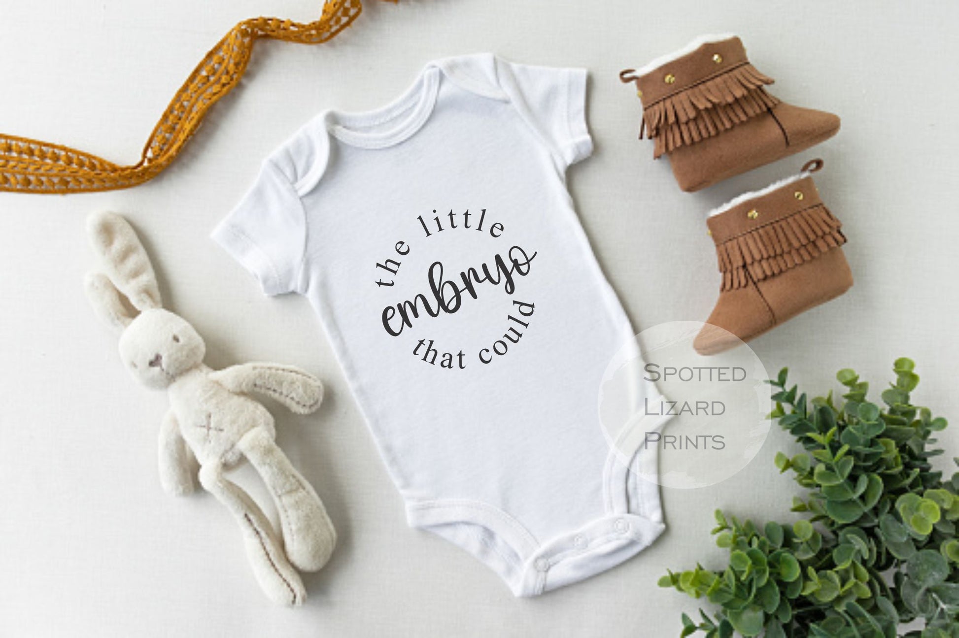 IVF Baby Outfit, Miracle Baby Vest, The Little Embryo That Could, Baby Shower Gift, New Baby Romper, Rainbow Baby Clothes, Unisex Baby Gift