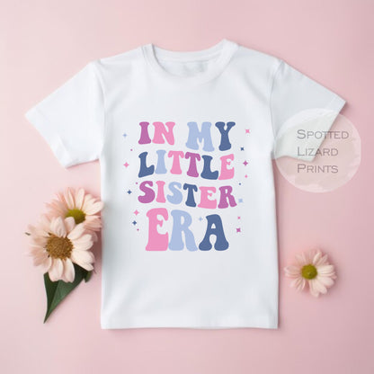 In My Big Sister Era, In My Little Sister Era T-shirt - Big Sister T-shirt - Little Sister T-shirt - Matching Sibling T-shirts