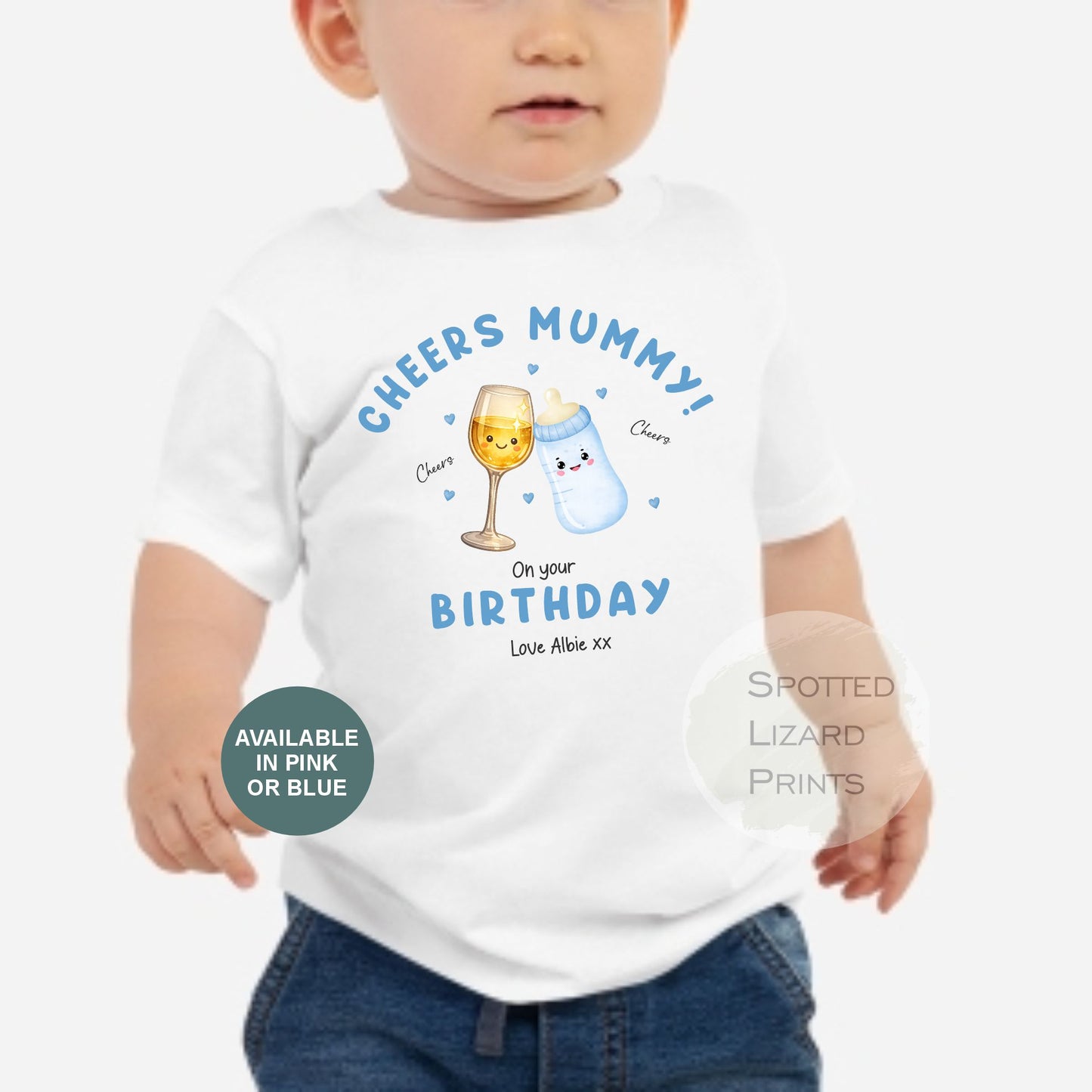 Happy Birthday Mummy, First Birthday as my Mummy, Mummy Birthday Gift, New Mum Gift, Sleepsuit Baby Vest Personalised
