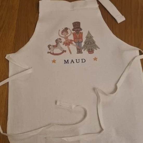 Personalised Christmas Apron - Personalised Children's Apron - Baking Gifts - Gifts For Her - Kids Apron - Baking Set - Kid's Apron