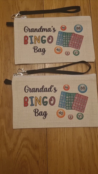 Bingo Bag, Personalised Bingo Gifts For Nan Auntie Mum, Bingo Dabber Pen Bag Pouch, Nan Birthday Gifts, Nanny Gifts, Gift For Auntie Friend