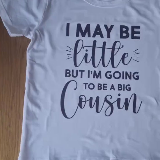 Promoted to Big Cousin Sibling Kids T-Shirt Pregnancy announcement