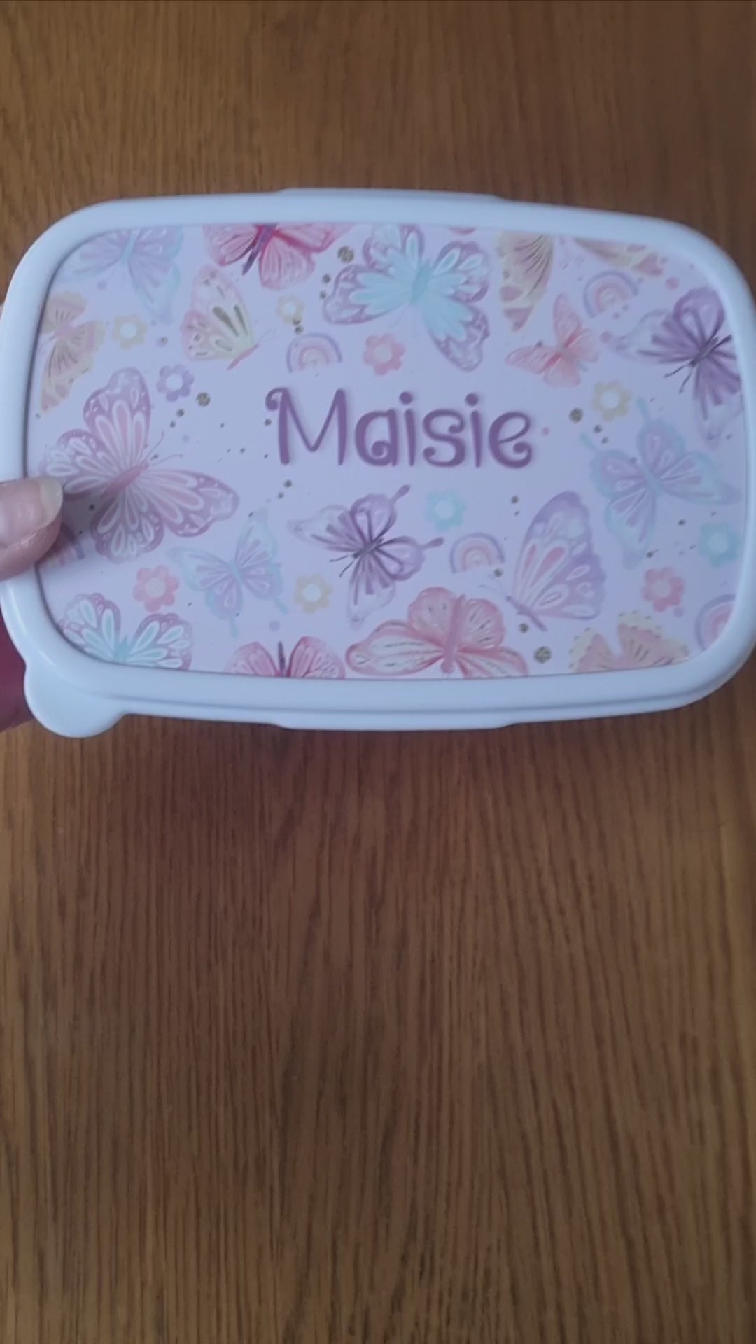 Lunch box for Kids. Personalised Gift. Back to school Lunch Box. Video 